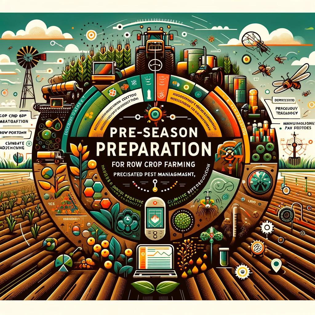 Pre Season preparation guidance for row crop farming