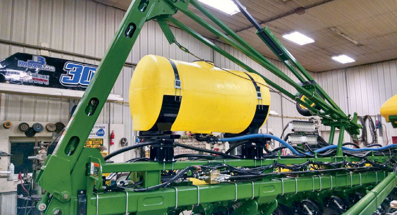 Planter Fertilizer Tanks