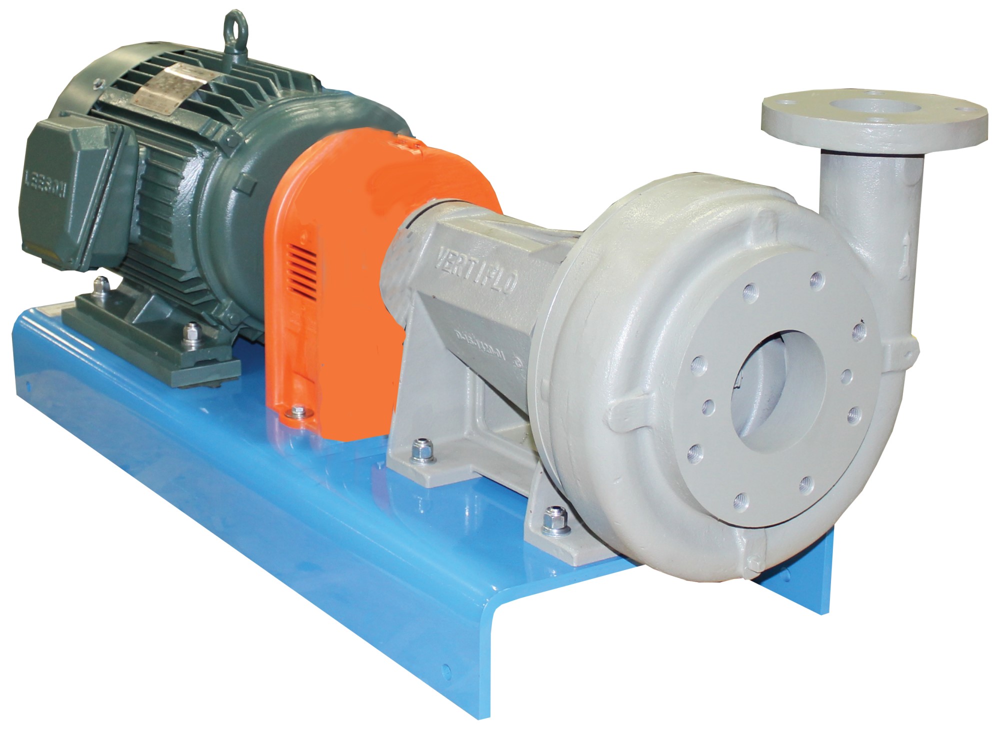 Example of a Long Coupled Centrifugal Pump Unit