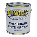 Klinger's Paint, KL11017-1, 1 Gallon Bright White Tank Paint