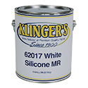 Klinger's Paint, KL62017-1, 1 Gallon White Silicone Paint Mildew Resistant