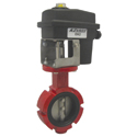 KZValve 12 Volt Butterfly Valves, Electric Actuated
