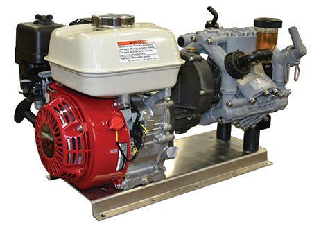gas engine driven soft wash pumps