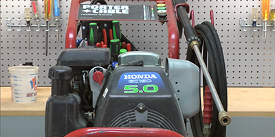 Winterizing a Pressure Washer